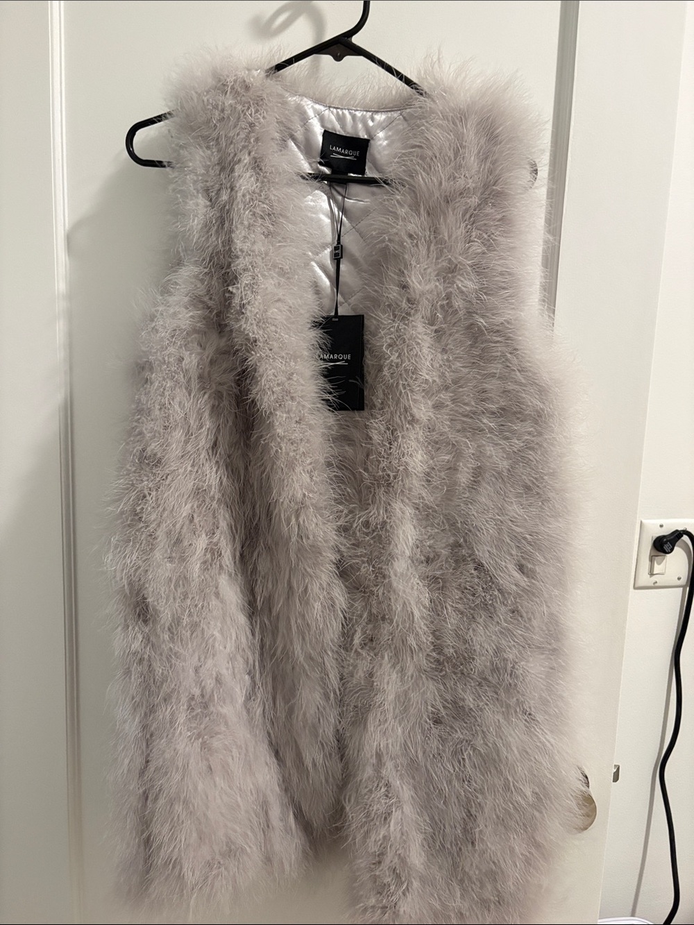 NWT Lamarque Verda Feather Vest